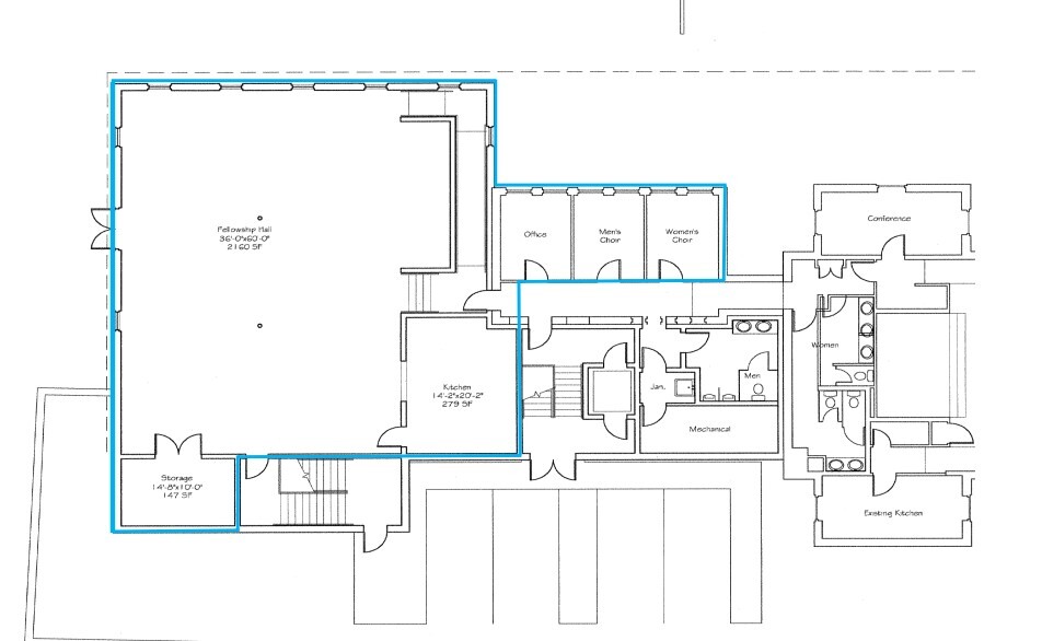 701 Oglethorpe St NW, Washington, DC for lease Floor Plan- Image 1 of 1