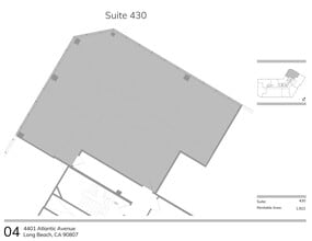 4401 N Atlantic Ave, Long Beach, CA for lease Site Plan- Image 1 of 1