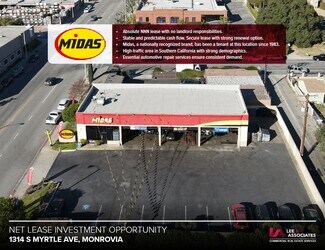 Plus de détails pour 1314 S Myrtle Ave, Monrovia, CA - Commerce de détail à vendre