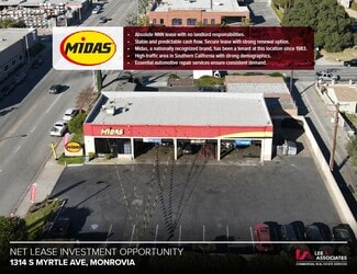 Plus de détails pour 1314 S Myrtle Ave, Monrovia, CA - Commerce de détail à vendre
