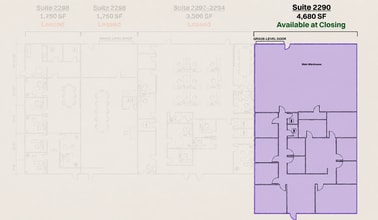 2290-2298 W Airport Blvd, Sanford, FL for sale Typical Floor Plan- Image 1 of 6