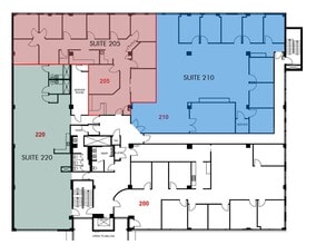 625 11th Ave SW, Calgary, AB à louer Plan d’étage- Image 1 de 1