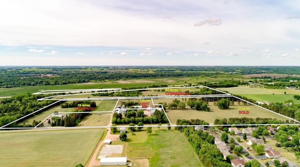 6305X W 190th St, Jordan, MN for sale - Aerial - Image 2 of 4