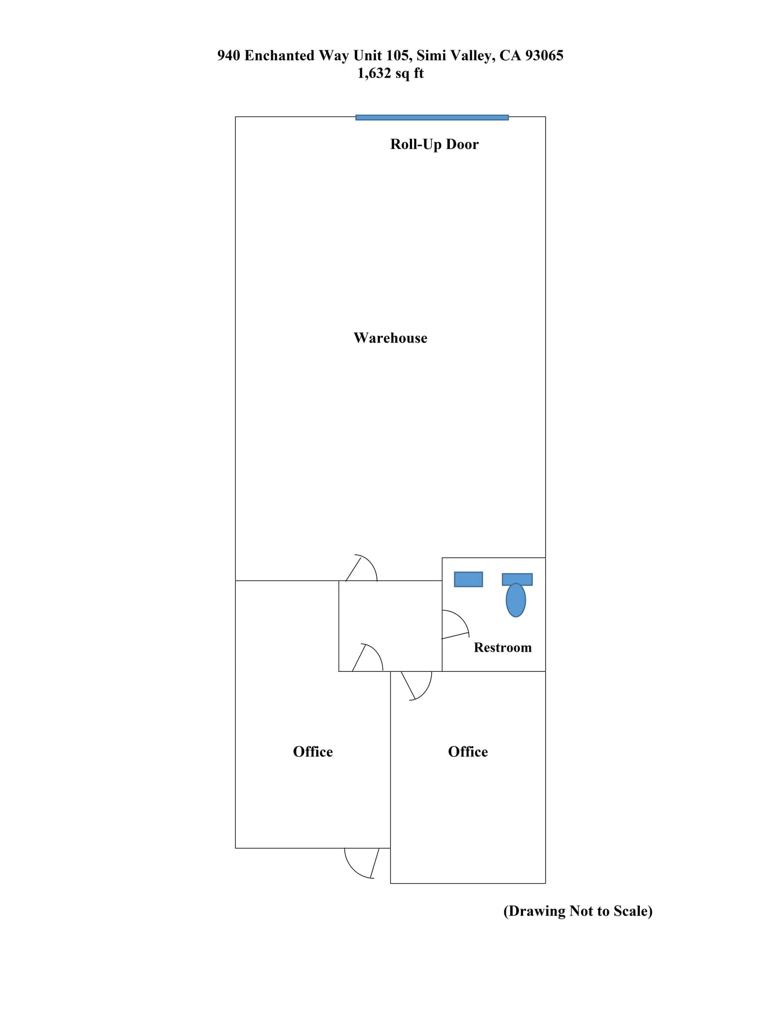 940 Enchanted Way, Simi Valley, CA for lease Site Plan- Image 1 of 8