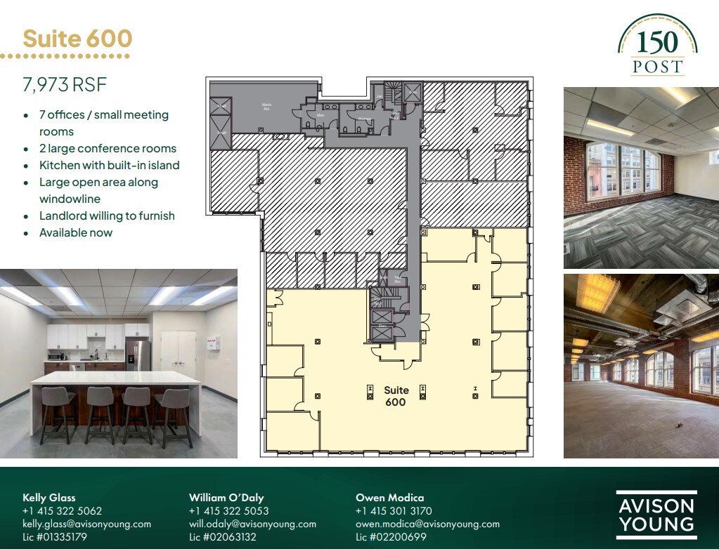 150 Post St, San Francisco, CA for lease Floor Plan- Image 1 of 1