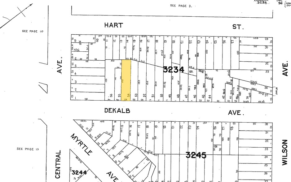 1345 Dekalb Ave, Brooklyn, NY à vendre - Plan cadastral - Image 2 de 19