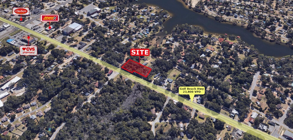 Gulf Beach Hwy, Pensacola, FL for sale - Building Photo - Image 3 of 7