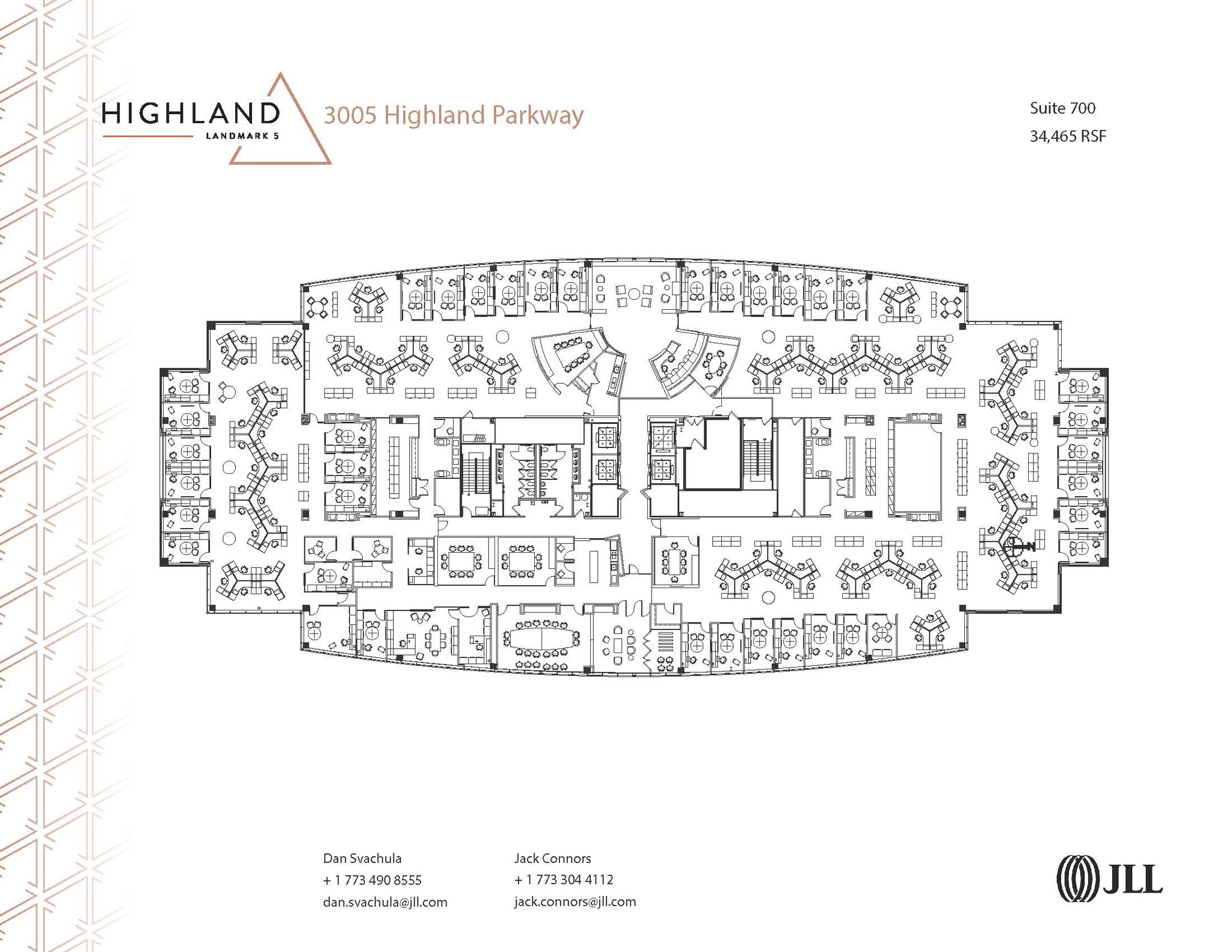 3005 Highland Pky, Downers Grove, IL à louer Plan d’étage- Image 1 de 1