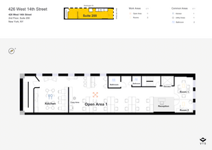 426 W 14th St, New York, NY for lease Floor Plan- Image 1 of 1