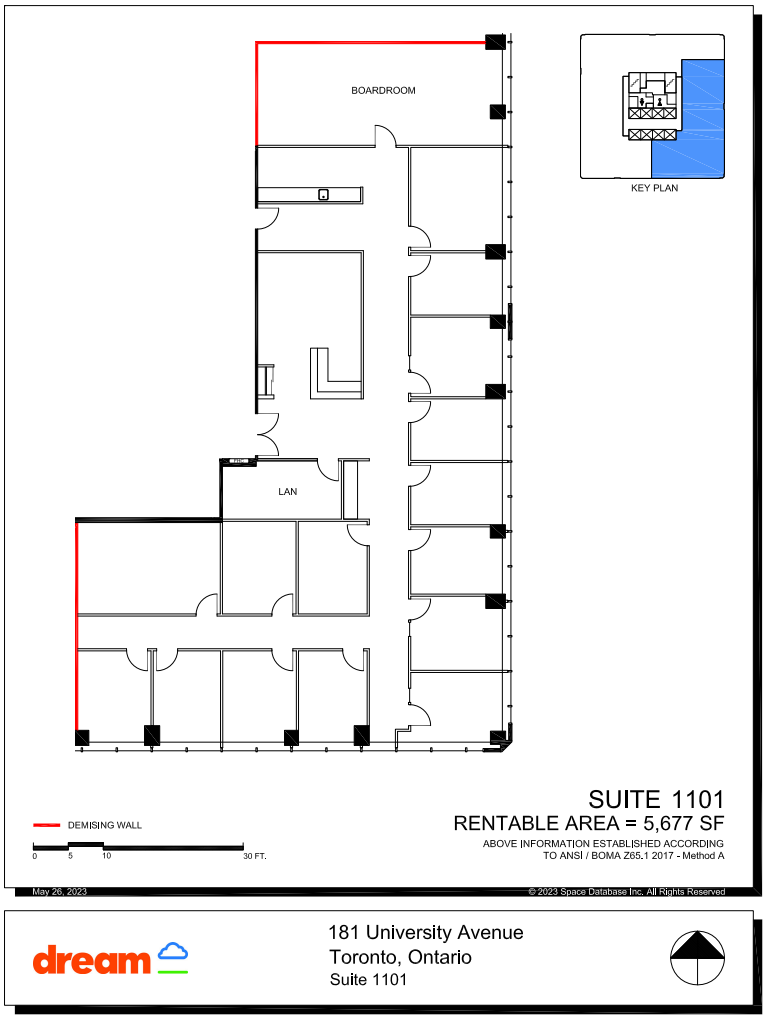 150 York St, Toronto, ON à louer Plan d’étage- Image 1 de 1