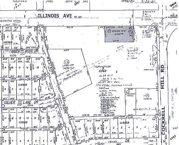 4444 W Illinois Ave, Dallas, TX à louer - Plan cadastral - Image 2 de 4