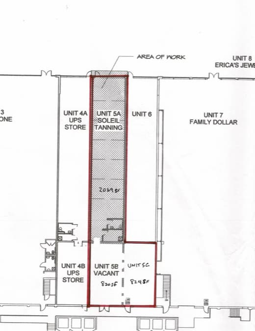 4623 75th St, Kenosha, WI for lease Floor Plan- Image 1 of 1