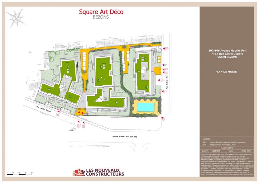 Rue Gabriel Reby, Bezons à vendre - Plan d’étage - Image 3 de 3