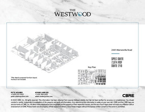 2441 Warrenville Rd, Lisle, IL à louer Plan d  tage- Image 2 de 2