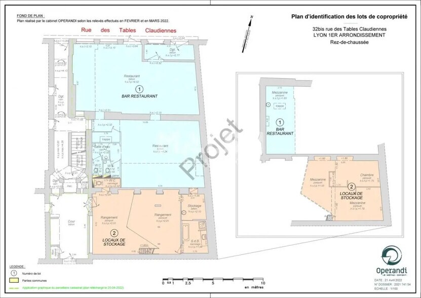 Retail in Lyon for lease - Floor Plan - Image 2 of 2