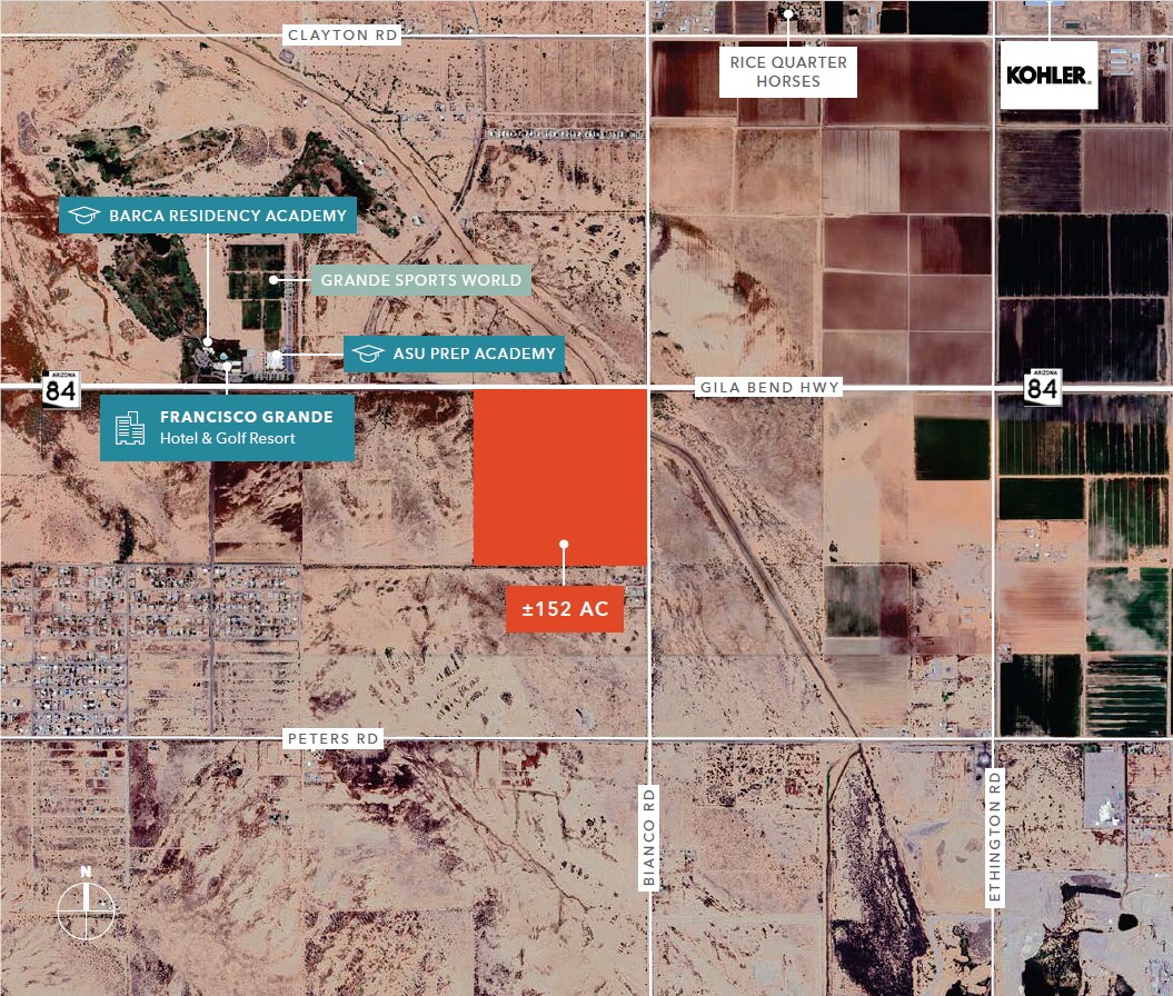 Bianco Rd & 84 SWC hwy, Casa Grande, AZ for sale Primary Photo- Image 1 of 2