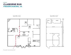 430 Chatham Heights Rd, Fredericksburg, VA for lease Floor Plan- Image 1 of 1