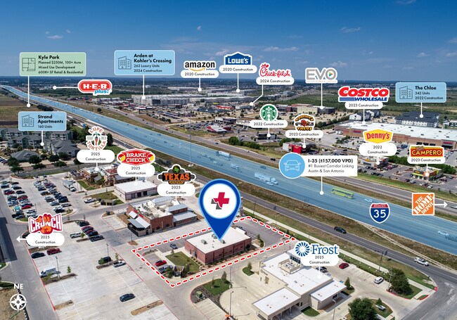 Plus de détails pour 19055 Interstate 35, Kyle, TX - Bureau à vendre
