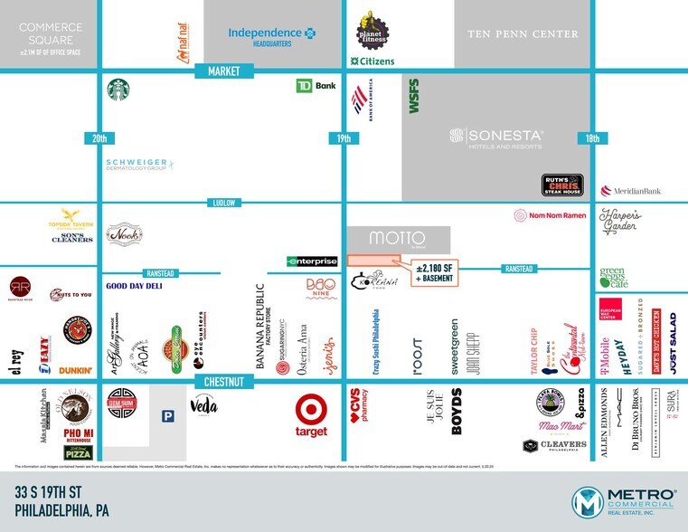 33-35 S 19th St, Philadelphia, PA for lease - Building Photo - Image 2 of 2