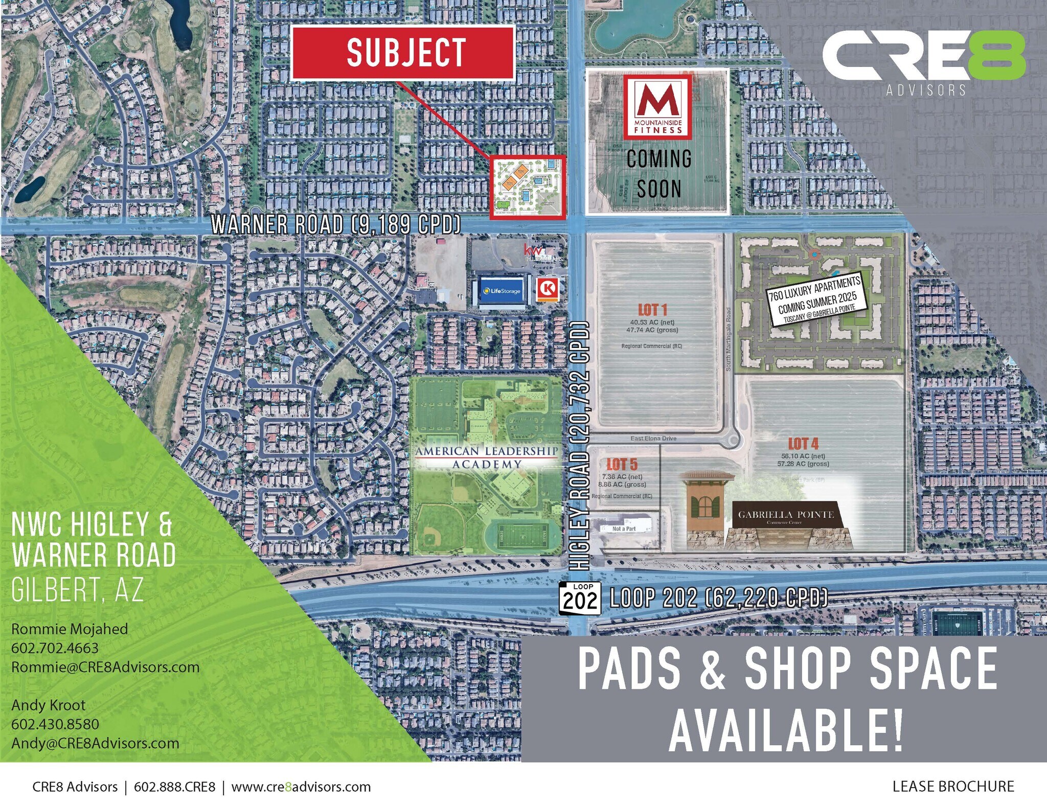 NWC Higley Road & Warner Road, Gilbert, AZ for sale Building Photo- Image 1 of 1