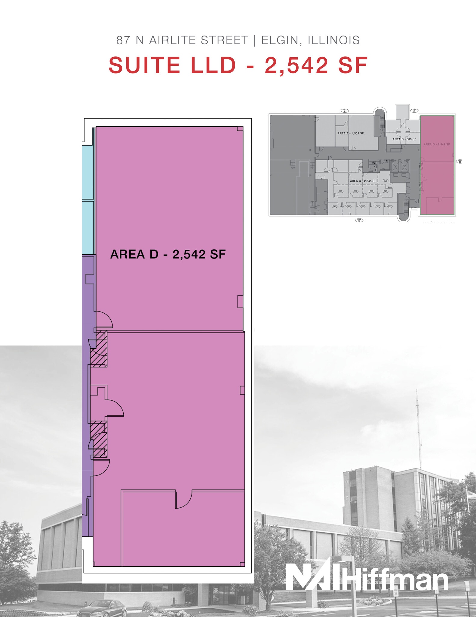 87 N Airlite St, Elgin, IL for lease Floor Plan- Image 1 of 1