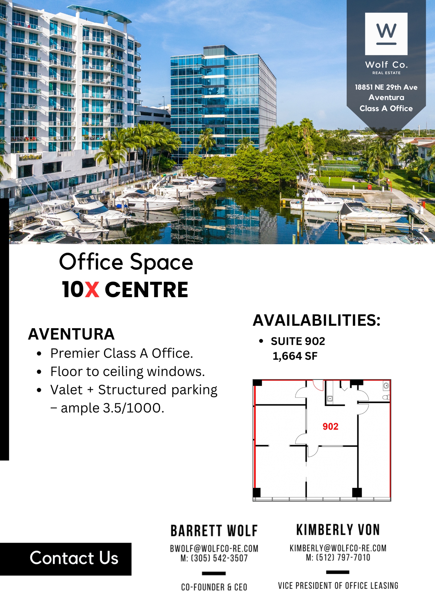 18851 NE 29th Ave, Aventura, FL for lease Floor Plan- Image 1 of 1