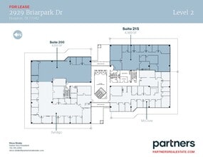 2929 Briarpark Dr, Houston, TX for lease Floor Plan- Image 2 of 2