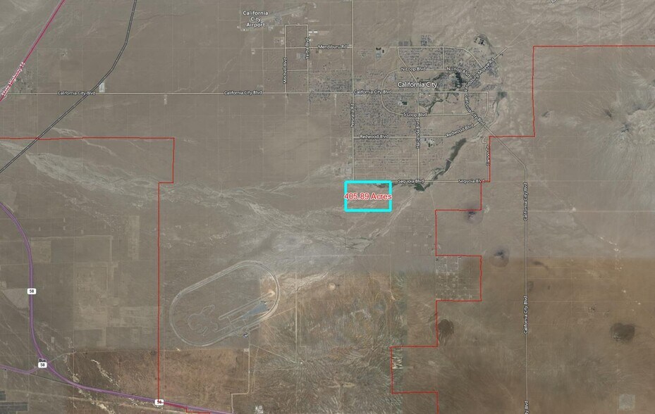 SWC Airway Boulevard & Sequoia Boulevard Blvd, California City, CA à vendre - Photo du bâtiment - Image 2 de 2