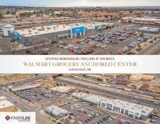 Plus de détails pour Pavilions San Mateo-Walmart Grocery Anch – Commerce de détail à vendre, Albuquerque, NM