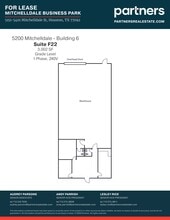 5151 Mitchelldale St, Houston, TX à louer Plan de site- Image 1 de 1