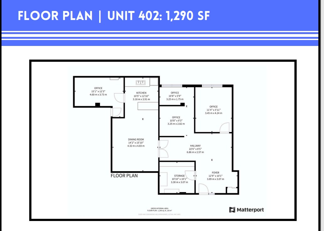 234 Eglinton Ave E, Toronto, ON à louer Plan d’étage- Image 1 de 1