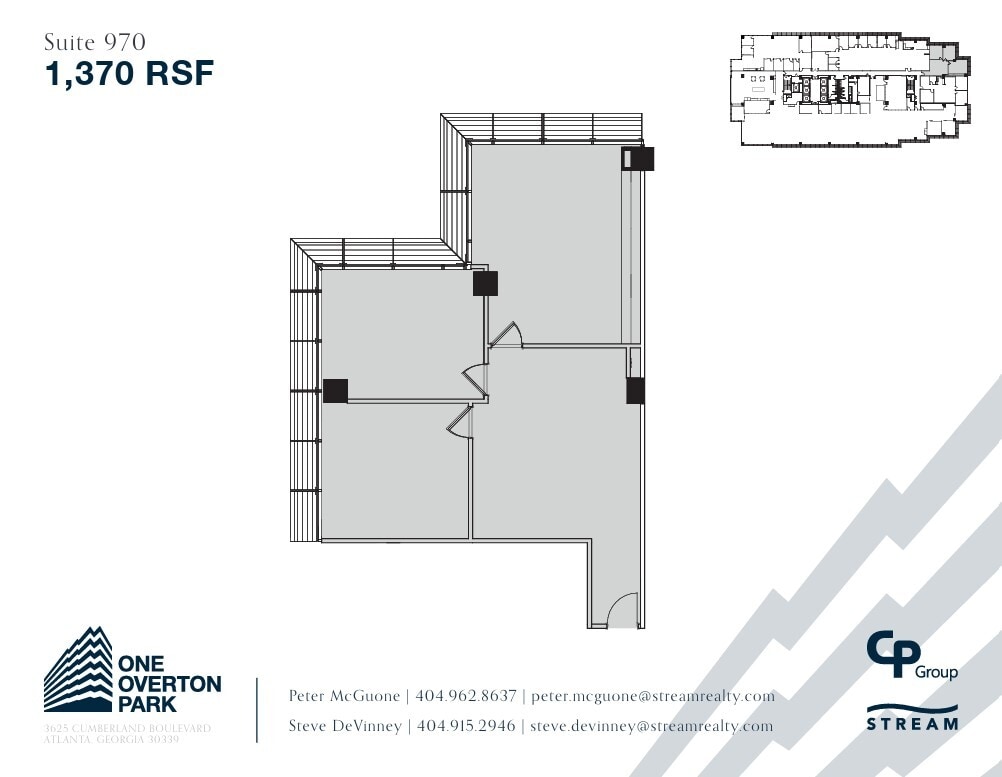 3625 Cumberland Blvd SE, Atlanta, GA à louer Plan d’étage- Image 1 de 1