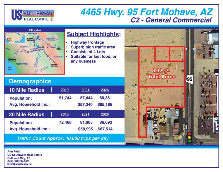 4465 S Highway 95, Fort Mohave, AZ for sale - Building Photo - Image 3 of 4