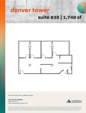 1905 Sherman St, Denver, CO for lease Floor Plan- Image 2 of 2