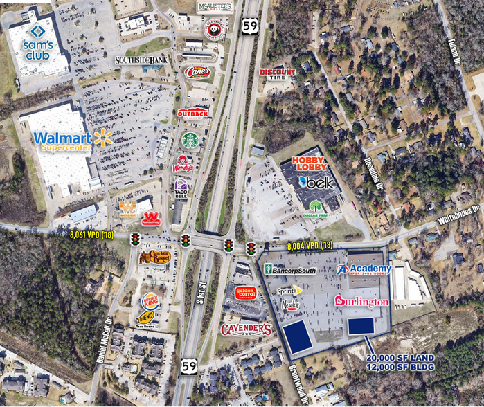 2902 Brentwood Dr, Lufkin, TX for lease - Building Photo - Image 3 of 4