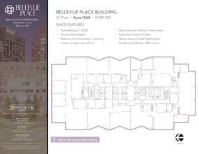 10500 NE 8th St, Bellevue, WA for lease Floor Plan- Image 1 of 1