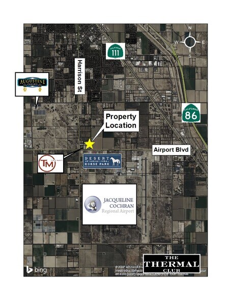 85188 Airport Blvd., Thermal, CA à vendre - Photo du bâtiment - Image 2 de 3