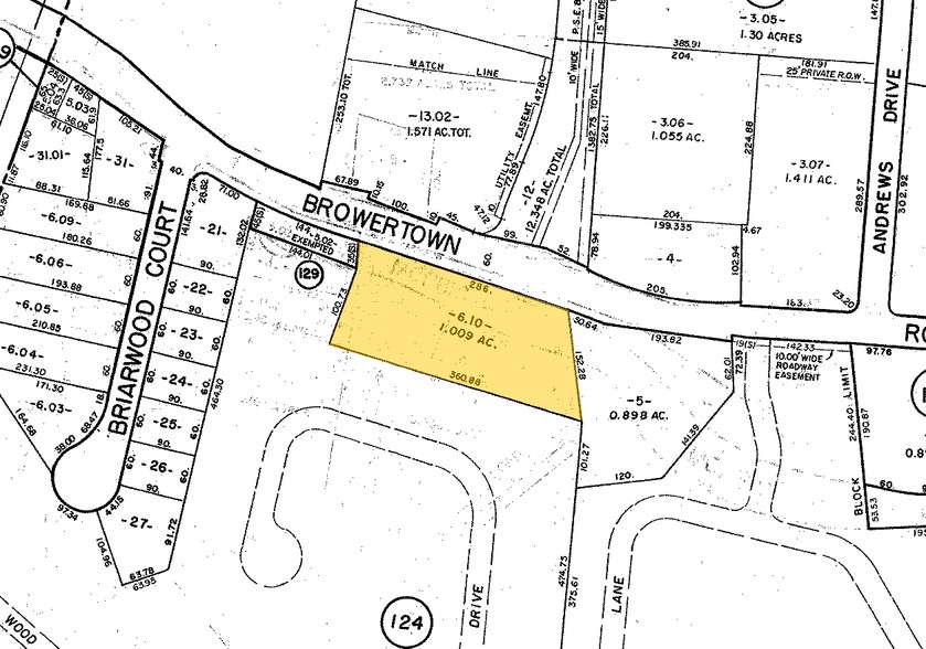 281 Browertown Rd, Woodland Park, NJ for sale - Plat Map - Image 1 of 1