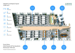 26 The Quadrant, Richmond for lease Floor Plan- Image 2 of 4