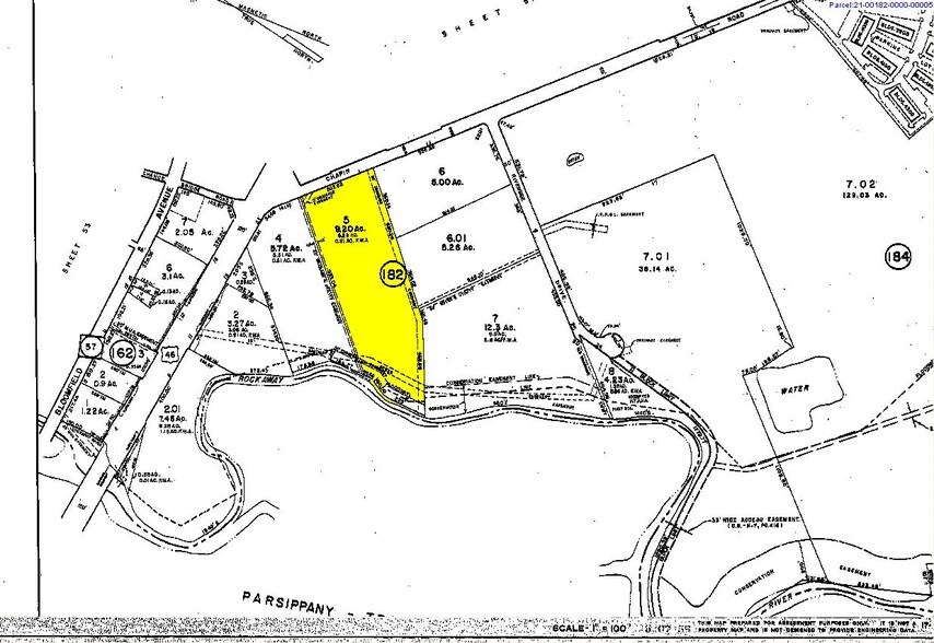 1 Chapin Rd, Pine Brook, NJ à louer - Plan cadastral - Image 2 de 7