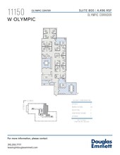 11150 W Olympic Blvd, Los Angeles, CA à louer Plan d  tage- Image 1 de 1