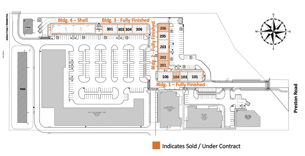 3925 S Preston Rd, Celina, TX à vendre - Plan de site - Image 2 de 2