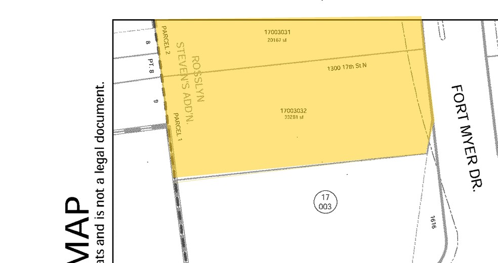 1300 N 17th St, Arlington, VA à louer - Plan cadastral - Image 2 de 18