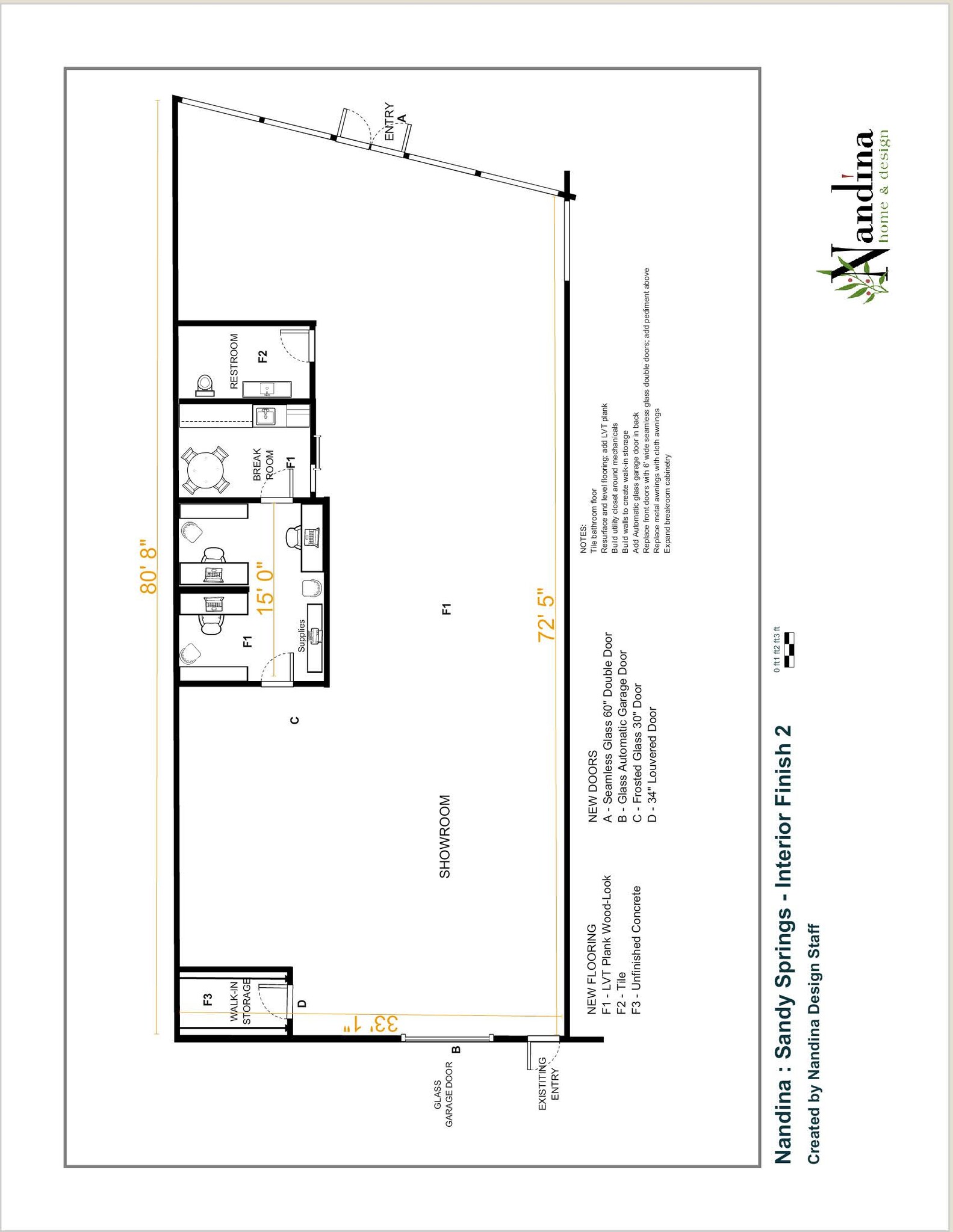 6170 Roswell Rd, Sandy Springs, GA for lease Floor Plan- Image 1 of 2