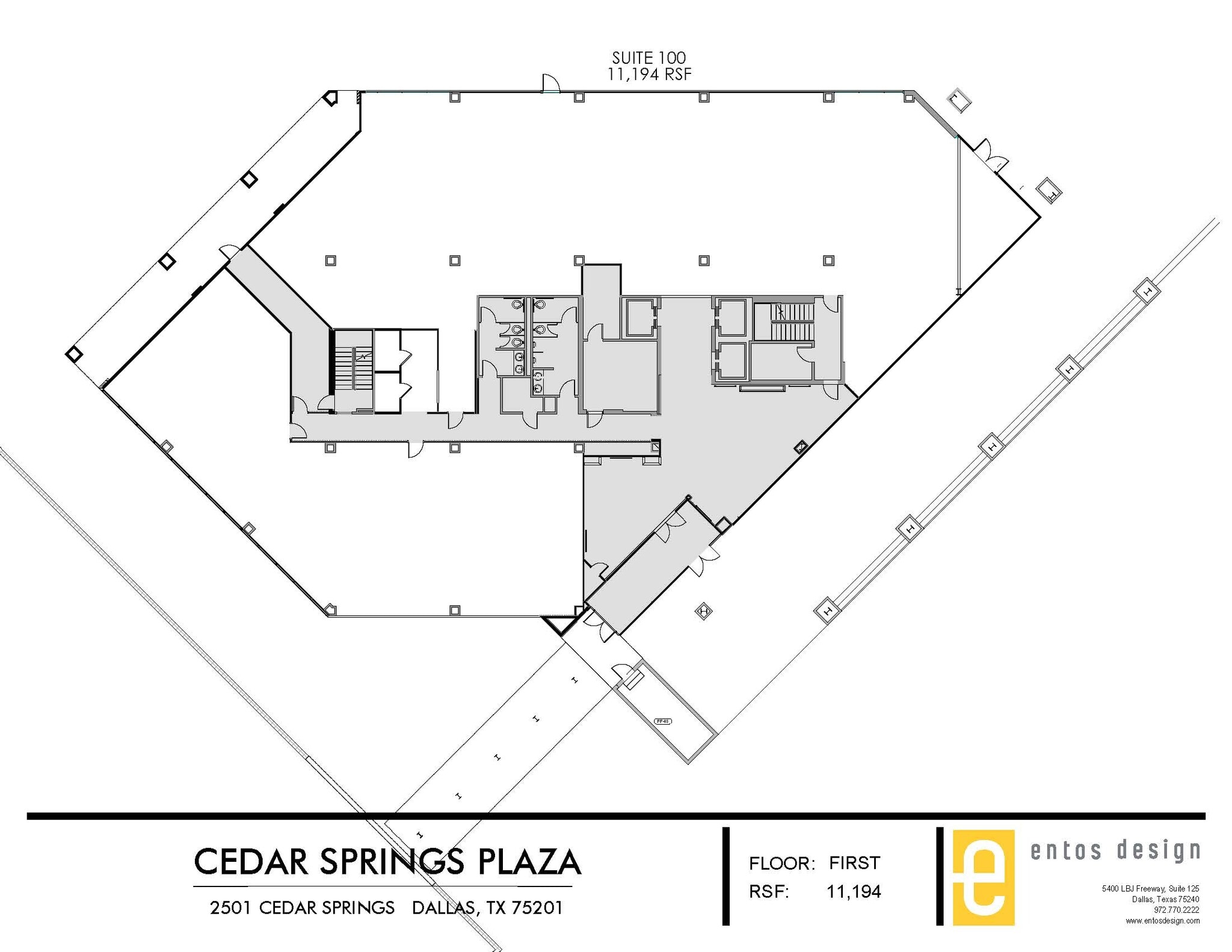 2501 Cedar Springs Rd, Dallas, TX for lease Floor Plan- Image 1 of 1
