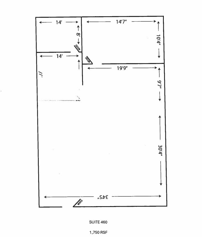 6001 Cochran Rd, Solon, OH à louer Plan d’étage- Image 1 de 4