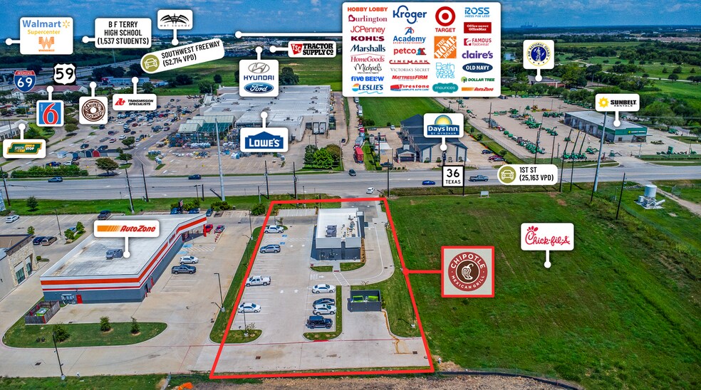 3536 SH 36 S, Rosenberg, TX à vendre - Photo du bâtiment - Image 3 de 7