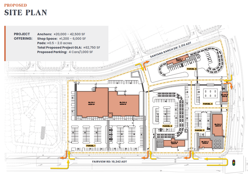 Parcel 1 Fairview Rd, Hollister, CA for lease - Site Plan - Image 2 of 2