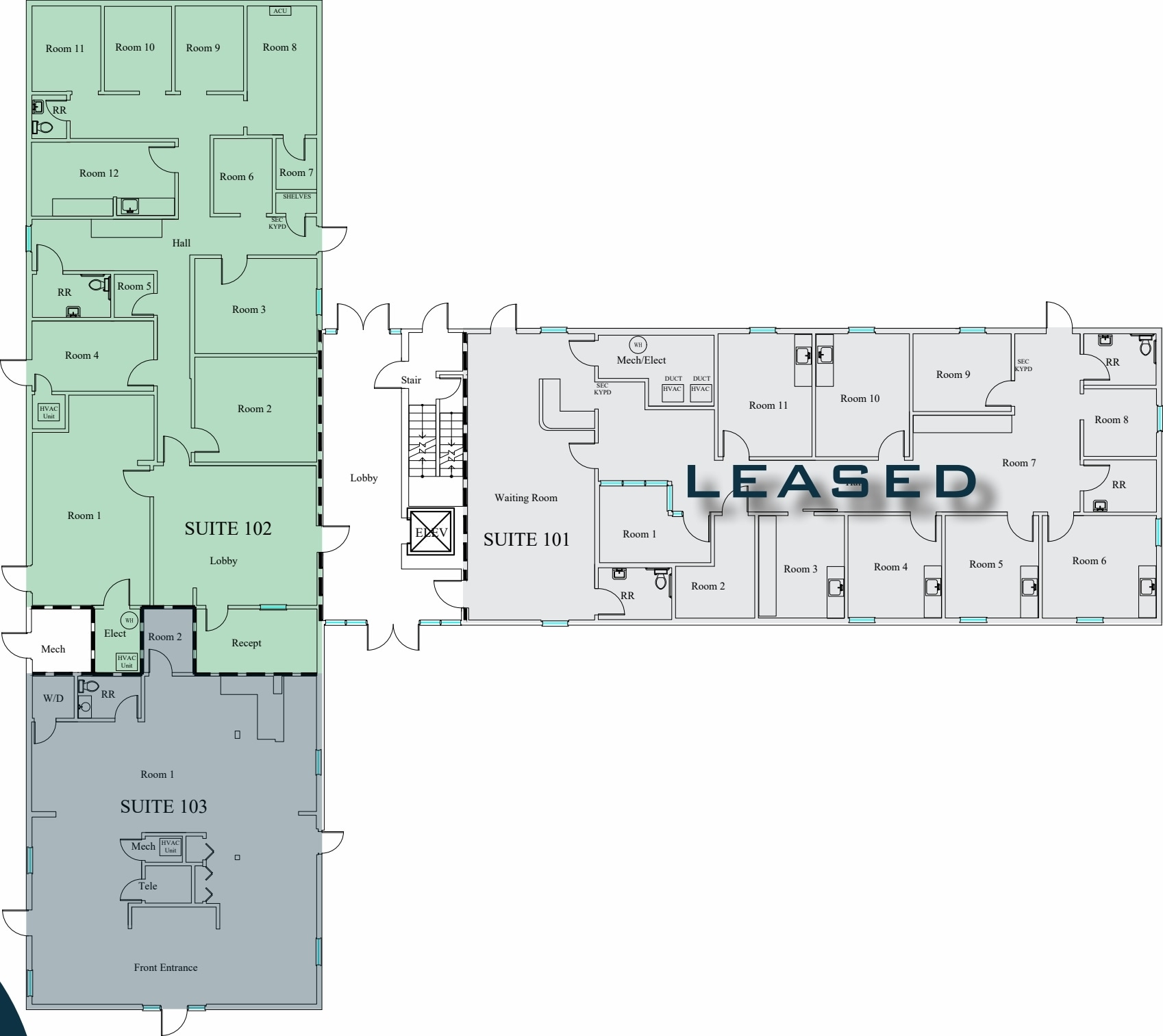 1701 St. Julian Pl, Columbia, SC for sale Floor Plan- Image 1 of 1