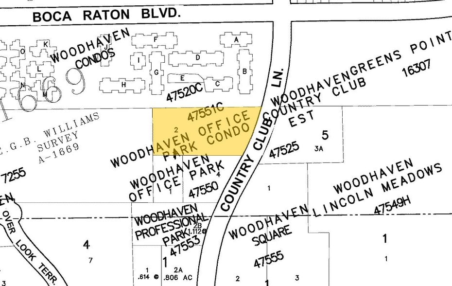 1164-1166 Country Club Ln, Fort Worth, TX for lease - Plat Map - Image 2 of 10